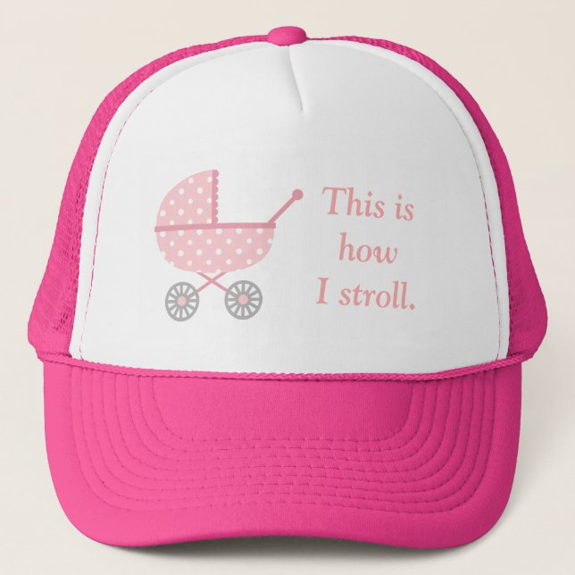 Casquette Poussette Bébé Drôle Pour Maman À Être (Devant)