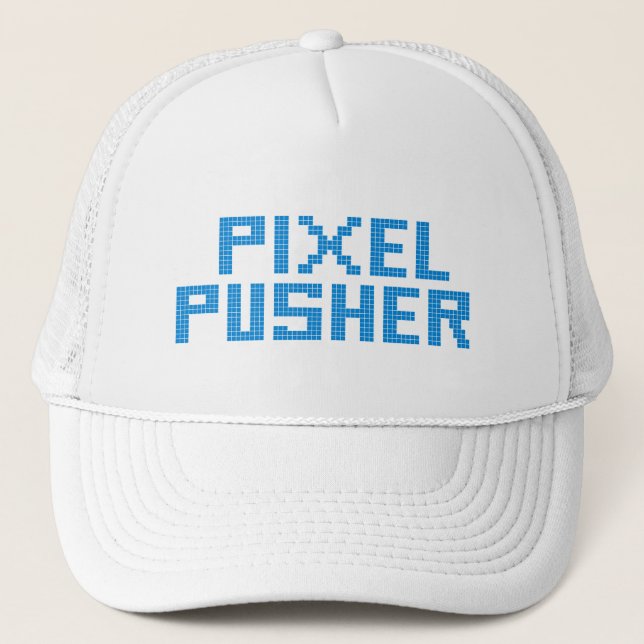 Casquette Pousseuse Pixel (Devant)
