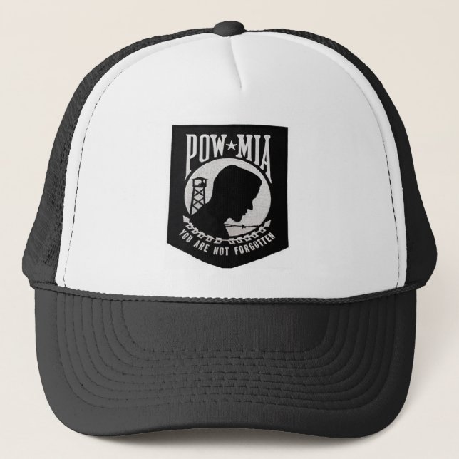 CASQUETTE POW/MIA (Devant)