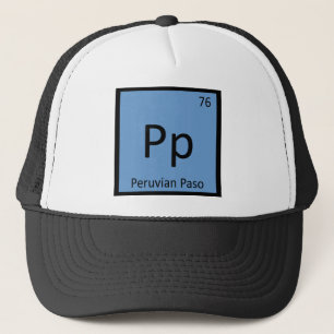 Casquette Pp - Tee du Symbole Chimique du Paso Péruvien
