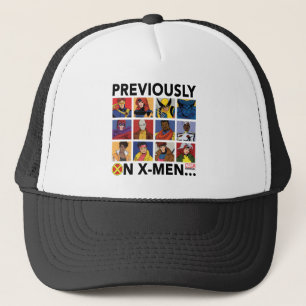 Casquette "Précédemment Sur X-Men..."