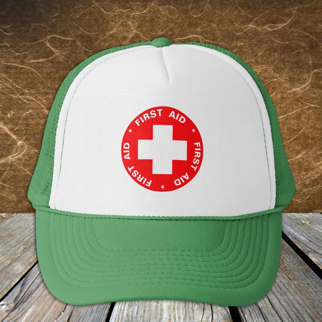 Casquette Premiers soins - Médicaments (Croix) - Ambulance,  (Créateur téléchargé)