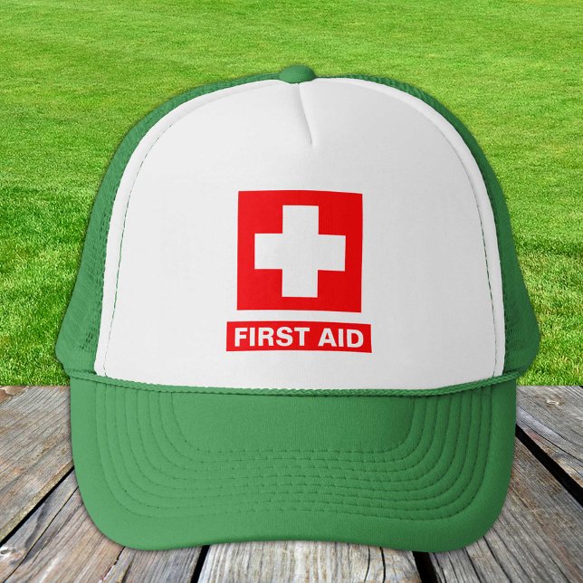 Casquette Premiers soins - Médicaments (Croix) - Ambulance,  (Créateur téléchargé)