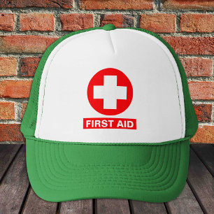 Casquette Premiers soins - Médicaments (Croix) - Ambulance,
