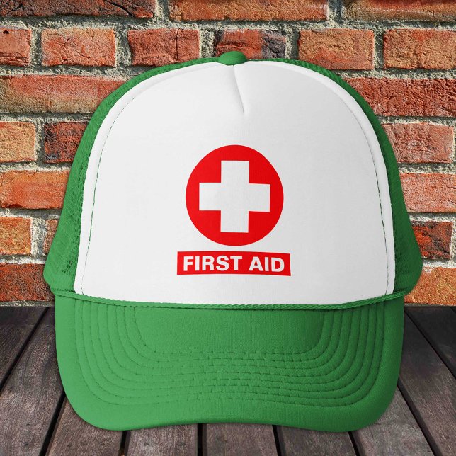 Casquette Premiers soins - Médicaments (Croix) - Ambulance,  (Créateur téléchargé)