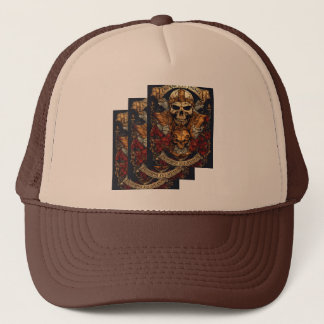 Casquette Premium imprimé crâne