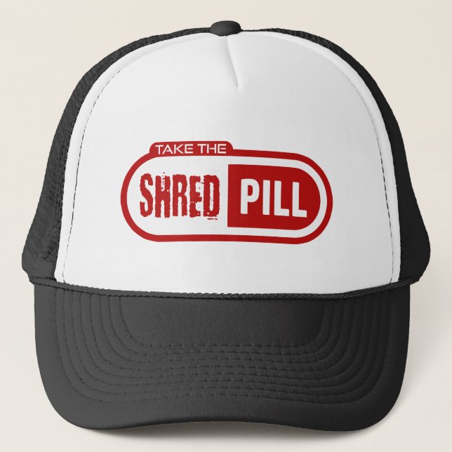 Casquette Prenez La Pilule Rasée (Devant)