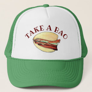 Casquette PRENEZ UN BAO Pork Belly Bun Chinese Taiwanese Foo