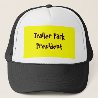 Casquette Président de terrain de caravaning