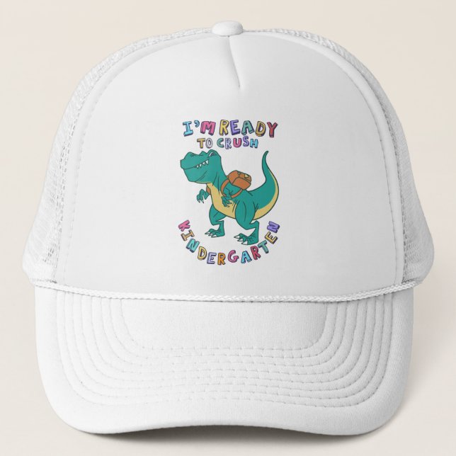 Casquette Prêt à écraser la maternelle (Devant)