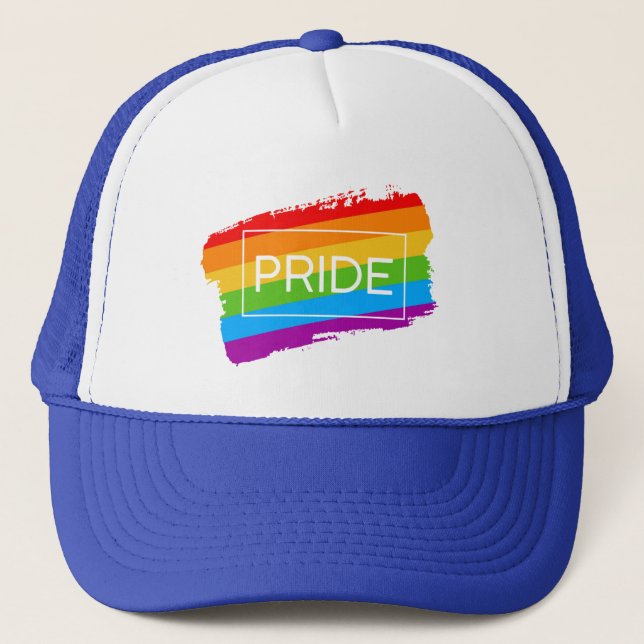 Casquette Pride Brushstroke Rainbow (Devant)