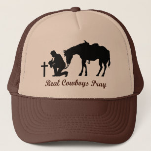 Casquette Prière aux vrais cowboys