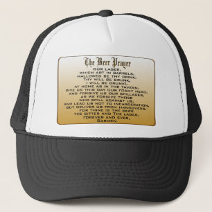 Casquette Prière de bière