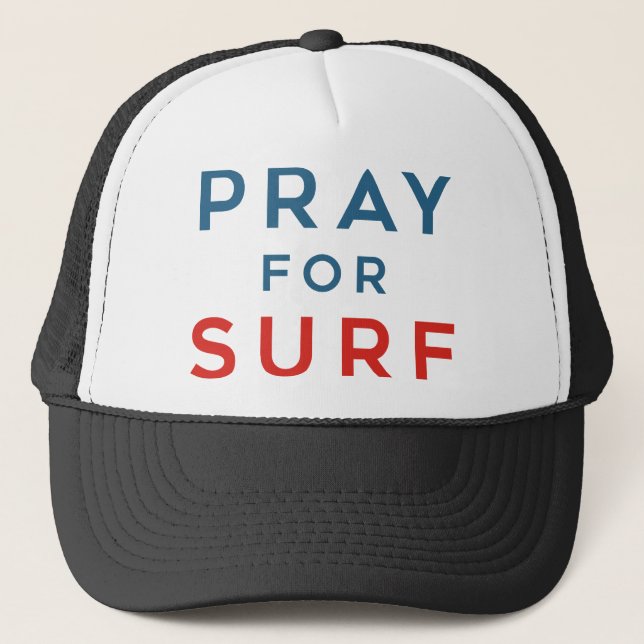 Casquette Priez pour le surf (Devant)