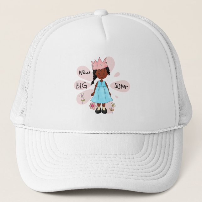 Casquette Princesse Big Soeur Africaine Américaine (Devant)