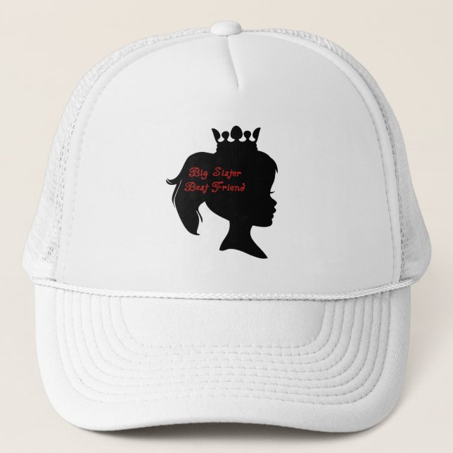 Casquette Princesse Big Soeur Meilleur Ami (Devant)