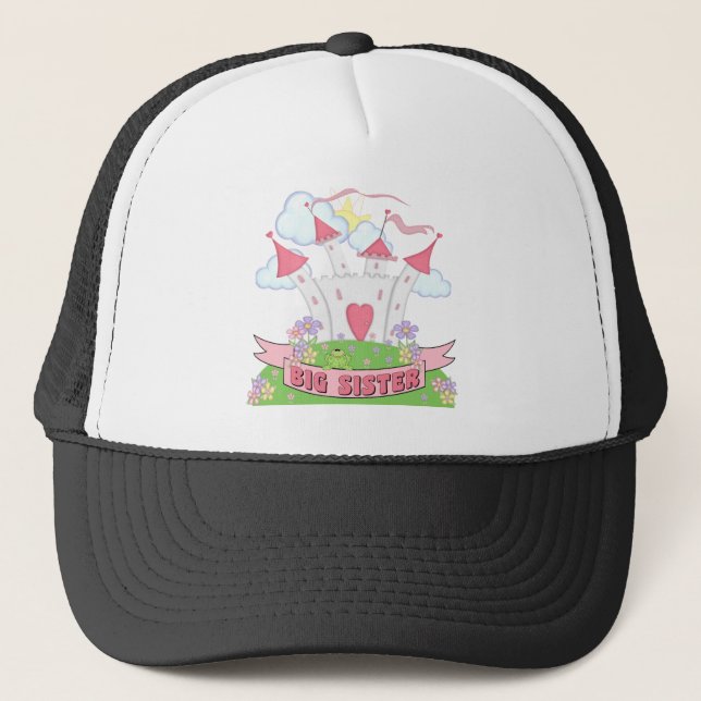 CASQUETTE PRINCESSE GRANDE SOEUR (Devant)