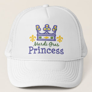 Casquette Princesse Hat de mardi gras