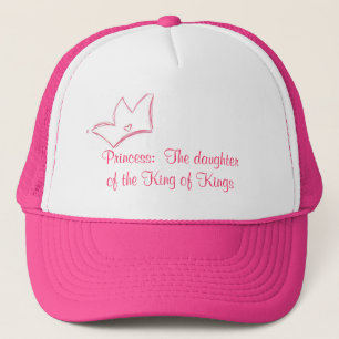 Casquette Princesse : La fille du roi des rois