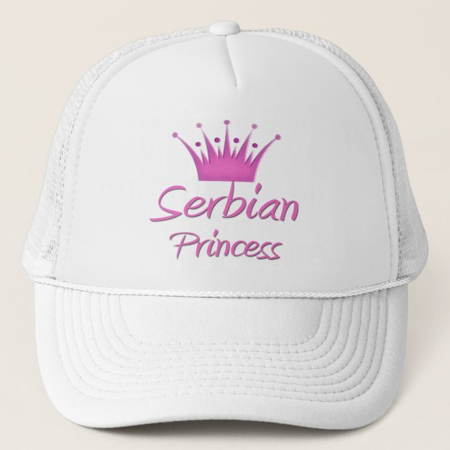 Casquette Princesse serbe (Devant)