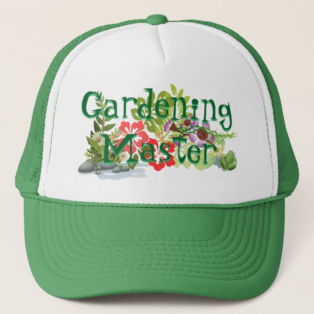 Casquette principal de jardinage de camionneur ! (Devant)