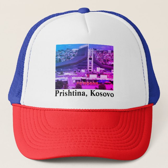 Casquette Pristina, Kosovo Nouveau-né (Devant)