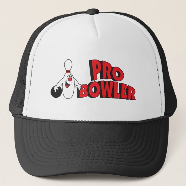 Casquette Pro Bowler 🎳 Bowling Pin (Devant)