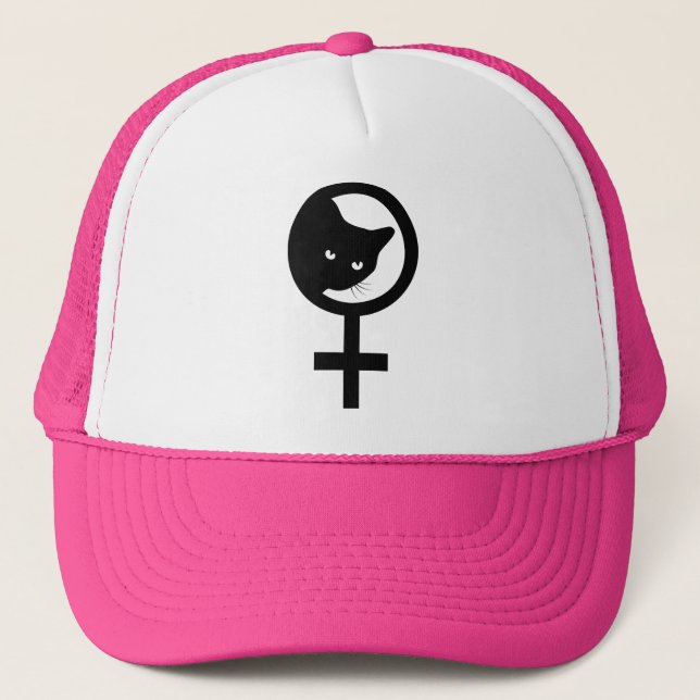 Casquette Pro Cats Pro Feminisme (Devant)