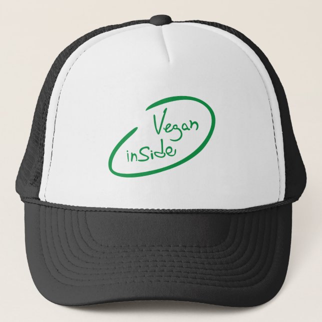 Casquette Produits végétaliens (Devant)