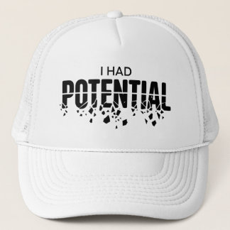 Casquette Prof de physique drôle j'avais un humour potentiel