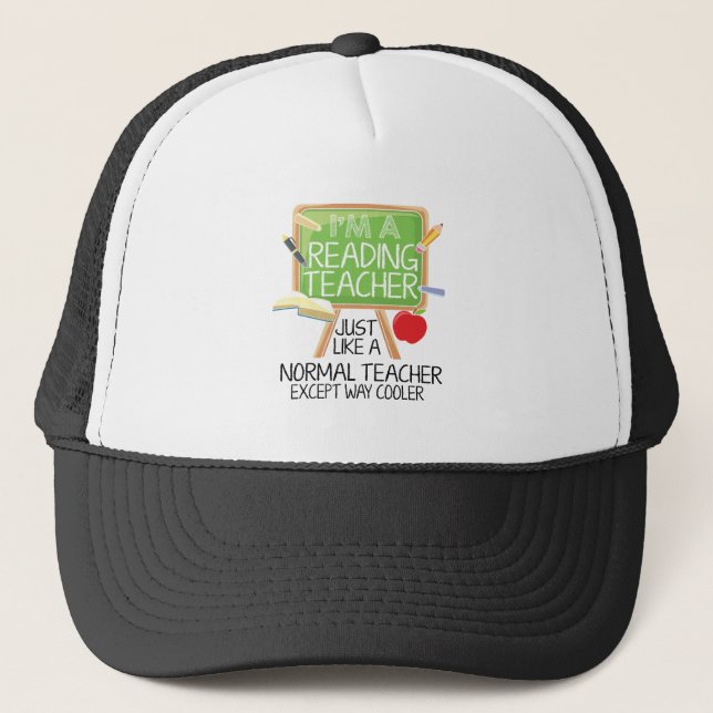 Casquette Professeur de lecture (Devant)