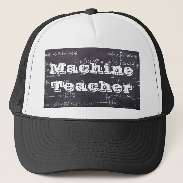 Casquette Professeur de machine (Devant)
