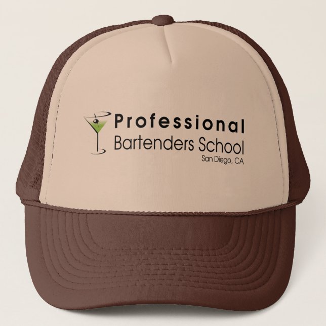 Casquette professionnel de camionneurs d'école de (Devant)