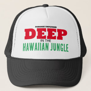 CASQUETTE PROFONDE DANS LA JUNGLE HAWAIIENNE