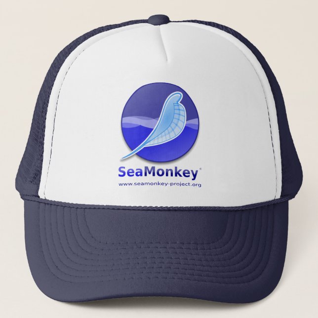 Casquette Projet de SeaMonkey - logo vertical (Devant)