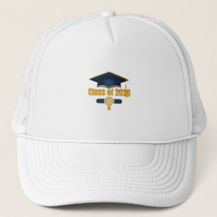 Casquette Promotion 2026 – Typographie de remise de diplômes