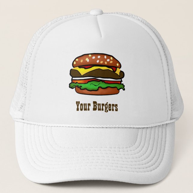 Casquette promotionnel Hamburger (Devant)