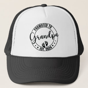 Casquette Promu À Grand-Père Est. 2024
