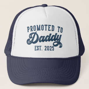 Casquette Promu À Papa EST. 2025 Drôle Bientôt Être Papa