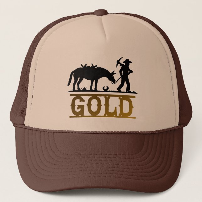 Casquette Prospecteur d'or (Devant)