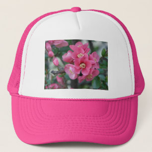 Casquette Province à floraison rose printanière