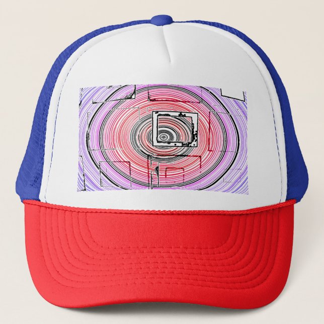 Casquette Psychédélique (Devant)