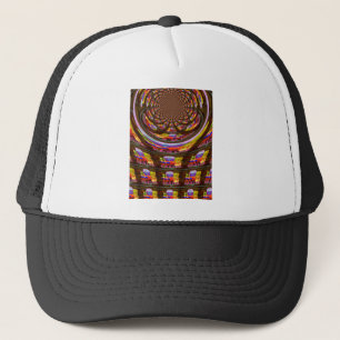 Casquette Psychédélique Pâques Kaleidoscope Art