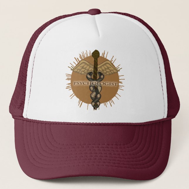 Casquette Psychologue Caduceus (Devant)