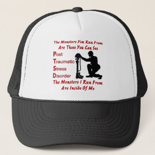 Casquette PTSD les monstres que je cours de sont à