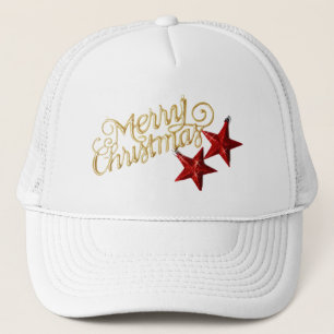 Casquette Pull à Noël cosy avec motif de Père Noël