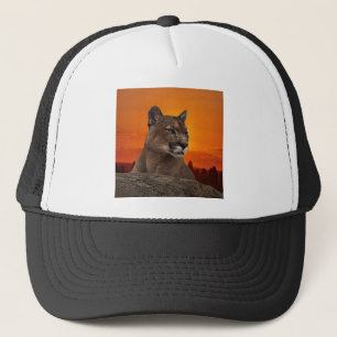 Casquette Puma au coucher du soleil