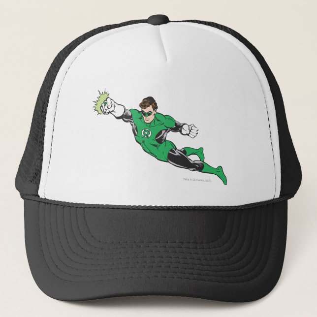 Casquette Punches à lanternes vertes (Devant)
