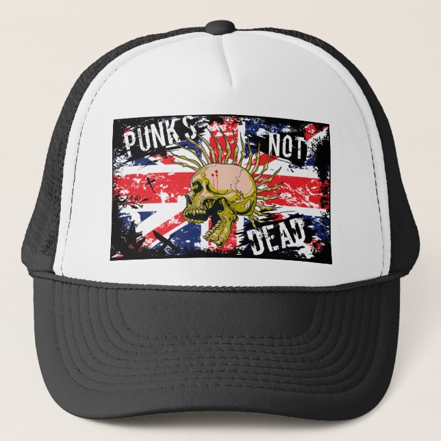 Casquette Punk britannique pas complètement (Devant)