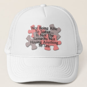 Casquette Puzzle d'autisme